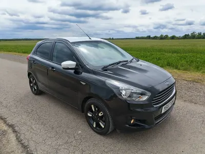 Used Ford Ka Plus Zetec 2017 Black Hatchback