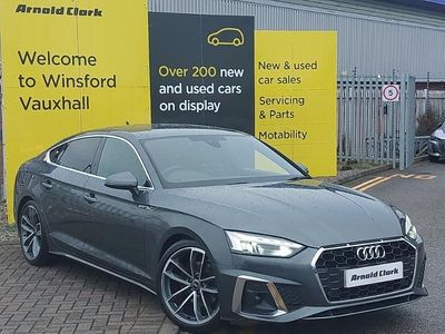 Grey Used 2023 Audi A5 S-Line Hatchback | £27,498 (Fair price)