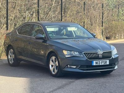 Used Skoda Superb SE Technology 118 HP (86 kW) 2016 Grey Hatchback