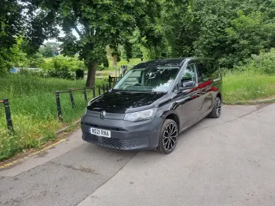 Used VW Caddy 102 HP (75 kW) 2021 Black MPV