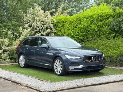 Used Volvo V90 Inscription 190 HP (139 kW) 2019 Blue Estate