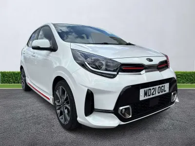 Used Kia Picanto GT-Line 2021 White Hatchback