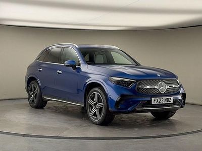 Used Mercedes GLC300e AMG line 313 HP (230 kW) 2022 Spectral blue SUV