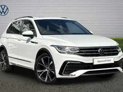 Used VW Tiguan R-line 150 HP (110 kW) 2023 White SUV