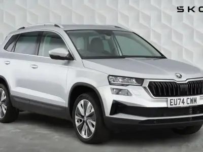 Used Skoda Karoq SE L 150 HP (110 kW) 2024 Brilliant silver metallic SUV