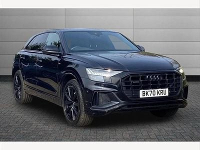 Used Audi Q8 S-Line 286 HP (210 kW) 2020 Black SUV