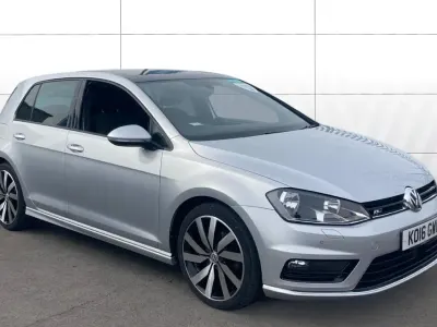 Used VW Golf VII R-line Edition 150 HP (110 kW) 2016 Silver Hatchback