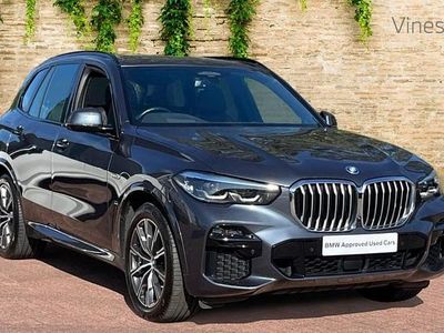 Grey Used 2022 BMW X5 M Sport SUV | £44,000 (Fair price)