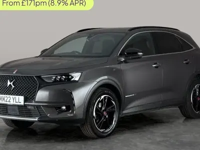 Used DS Automobiles DS7 Crossback Performance Line Plus 131 HP (96 kW) 2022 Grey SUV
