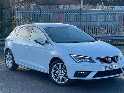 Used Seat Leon XCELLENCE 150 HP (110 kW) 2019 White Hatchback
