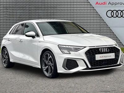 White Used 2022 Audi A3 S-Line Hatchback | £21,495 (A bit pricey)