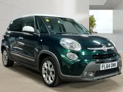 Used Fiat 500L Trekking 105 HP (77 kW) 2014 Green MPV