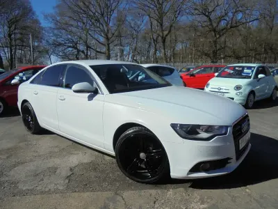 Used Audi A6 177 HP (130 kW) 2011 White Sedan