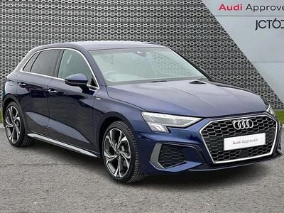 Used Audi A3 S-Line 147 HP (108 kW) 2024 Blue Hatchback