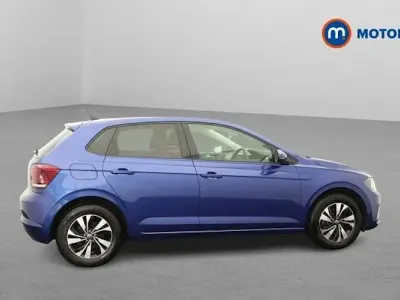 Used VW Polo Match 95 HP (69 kW) 2021 Blue Hatchback