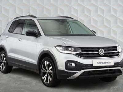 Silver Used 2024 VW T-Cross Black Edition SUV | £19,000 (Fair price)