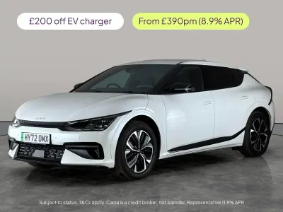Used Kia EV6 GT-Line 166 kW (226 HP) 2022 White SUV