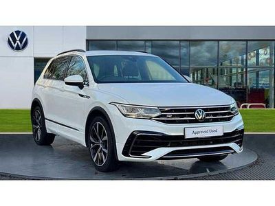 Used VW Tiguan R-line 150 HP (110 kW) 2023 Pure white SUV