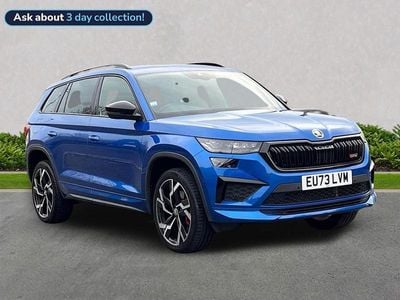 Blue Used 2023 Skoda Kodiaq vRS SUV | £34,996 (Expensive)