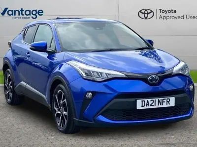 Used Toyota C-HR Design 120 HP (88 kW) 2021 Blue SUV