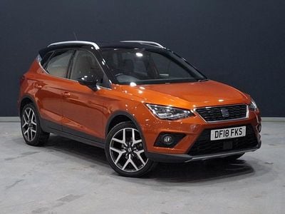 Used Seat Arona XCELLENCE Lux 115 HP (84 kW) 2018 Orange SUV