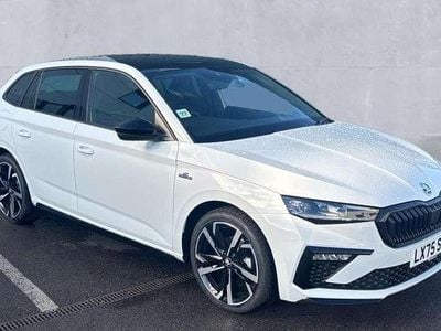 Moon white metallic Used 2025 Skoda Scala Monte Carlo Hatchback | £22,880 (Expensive)