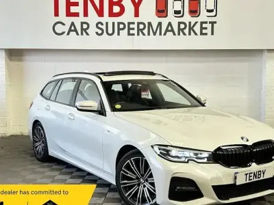 Used BMW 320 M Sport 190 HP (139 kW) 2019 White Estate