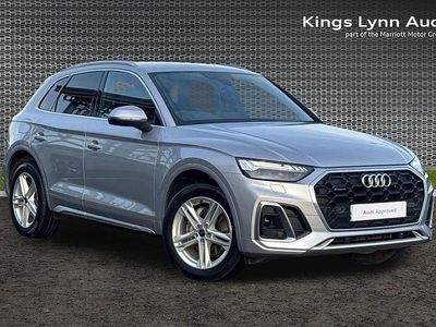Used Audi Q5 S-Line 200 HP (147 kW) 2022 Silver SUV