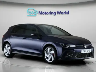 Used VW Golf VII GTE 245 HP (180 kW) 2021 Blue Hatchback