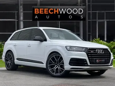 Usado Audi SQ7 Design 435 CV (319 kW) 2018 Blanco SUV