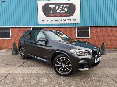 Begagnad BMW X3 M Sport 2018 Grå SUV