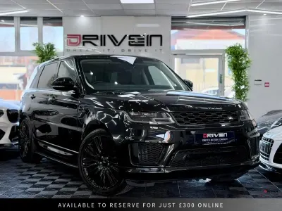 Second-hand Land Rover Range Rover Sport HSE 306 CP (225 kW) 2019 Negru SUV