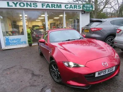 Używany Mazda MX5 Inclusive 132 KM (97 kW) 2019 Szary Kabriolet