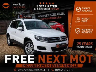 Used VW Tiguan S 2013 White SUV