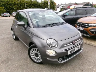 Used Fiat 500 Lounge 2018 Grey Hatchback