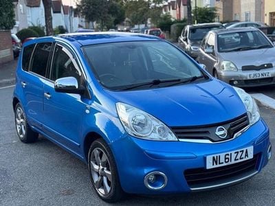 Used Nissan Note N-TEC 88 HP (64 kW) 2011 Blue Hatchback