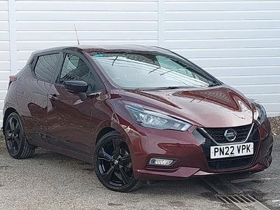 Used Nissan Micra 92 HP (67 kW) 2022 Red Hatchback