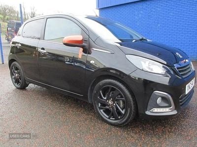 Used Peugeot 108 Roland Garros 82 HP (60 kW) 2018 Black Hatchback