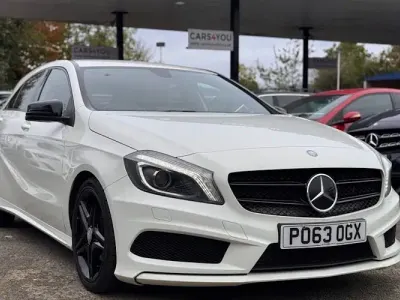 Used Mercedes A200 AMG 156 HP (114 kW) 2013 White Hatchback