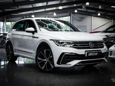 Used VW Tiguan R-line 150 HP (110 kW) 2021 White SUV