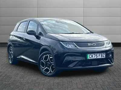 New BYD Dolphin Design 150 kW (204 HP) 2025 Black Hatchback