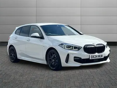 Used BMW 118 M Sport 134 HP (98 kW) 2024 White Hatchback
