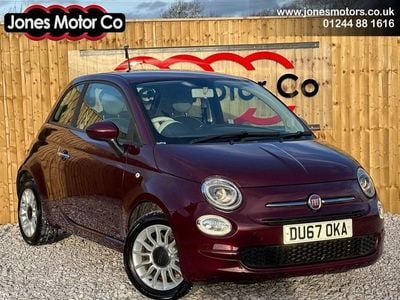 Red Used 2017 Fiat 500 Pop Star Hatchback | £6,500 (Fair price)
