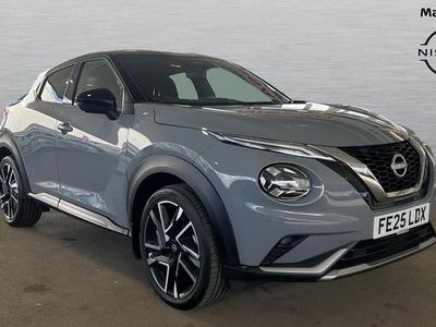 Used Nissan Juke Tekna+ 114 HP (83 kW) 2025 Two tone special  ceramic grey with solid black r  SUV