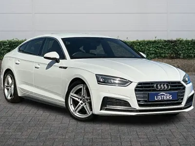 Used Audi A5 S-Line 2018 White Coupe