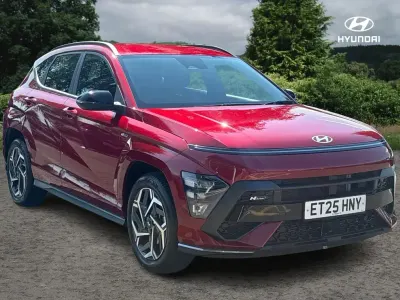 Used Hyundai Kona N Line 135 HP (99 kW) 2025 Red SUV