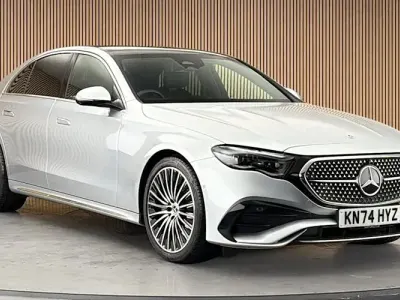Used Mercedes E220 AMG Line Premium Plus 197 HP (144 kW) 2024 Silver Sedan