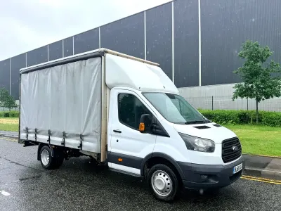 Used Ford Transit 170 HP (125 kW) 2017 White Cabriolet