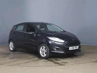 Used Ford Fiesta Zetec 82 HP (60 kW) 2016 Black Hatchback