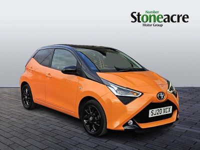 Used Toyota Aygo X-cite 71 HP (52 kW) 2020 Orange Hatchback